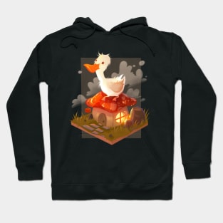 Duck Mushroom Cottage Hoodie